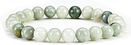 Cherry Tree Collection Gemstone Beaded Stretch Bracelet 8mm Round Beads 7"